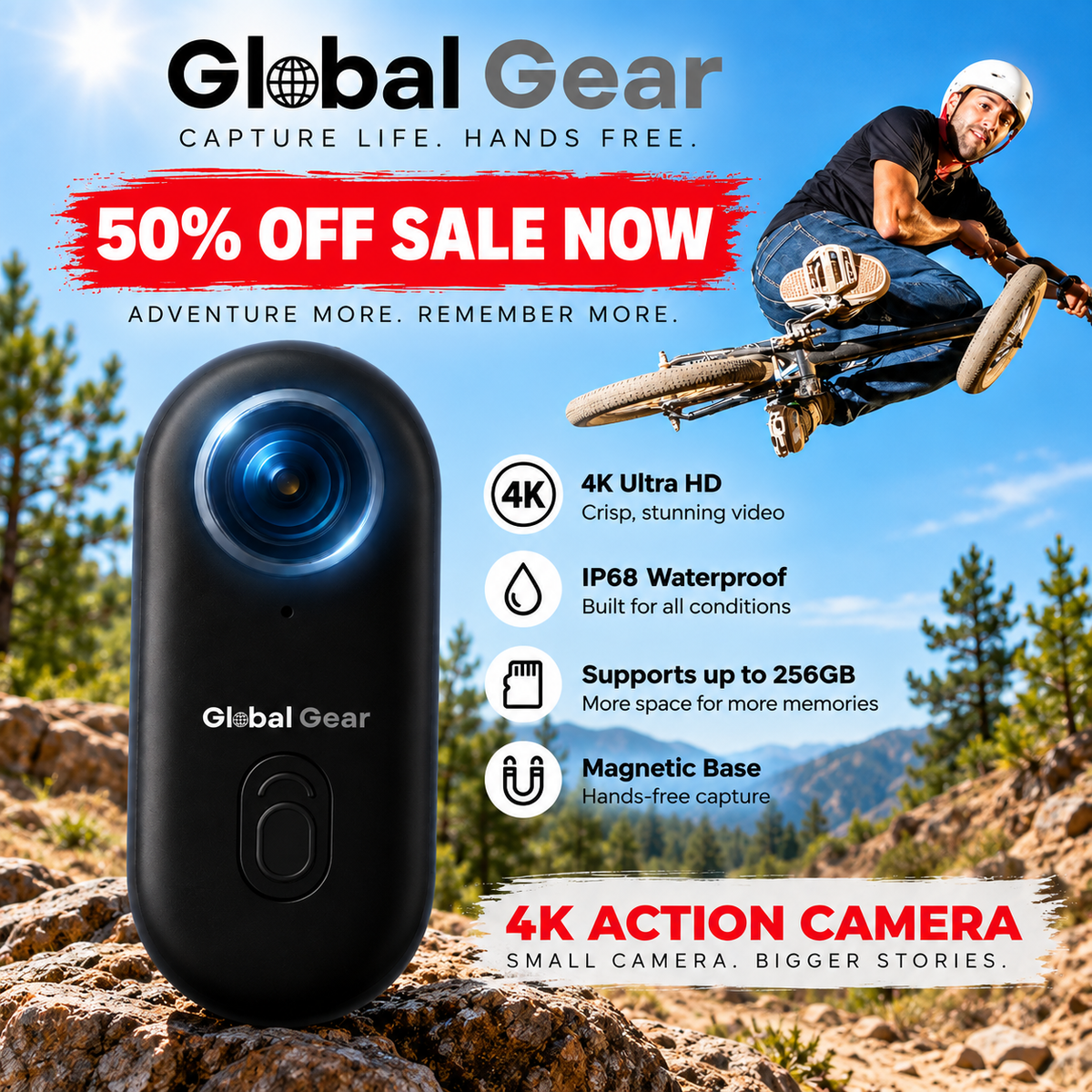 Global Gear - Action Camera